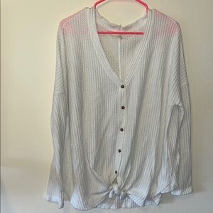 Oversized white sweater S/M Lauriebelles